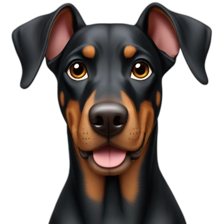 dobermann emoji