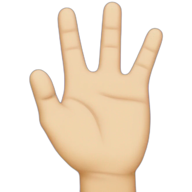 L sign hand emoji