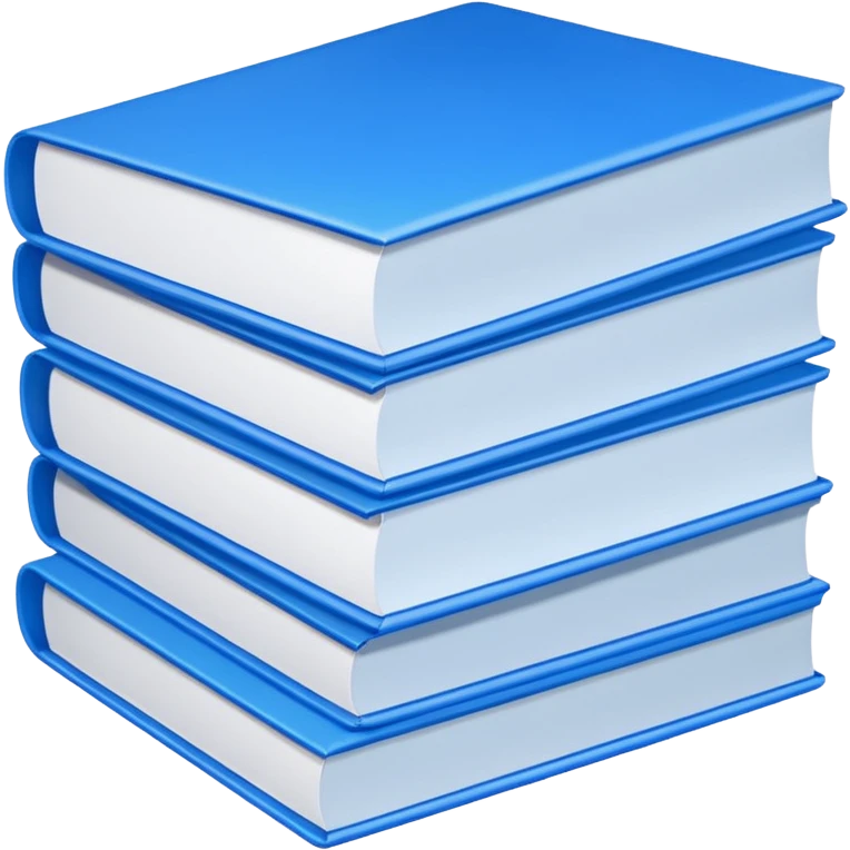 documents with blue cover emoji