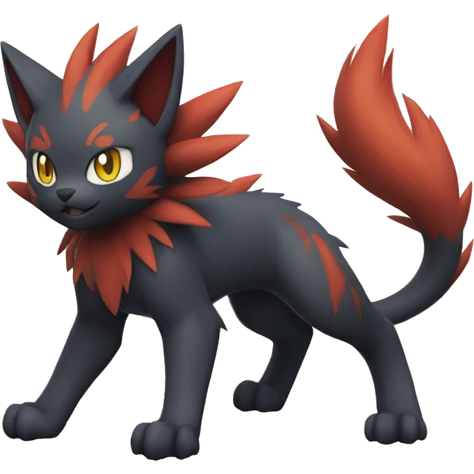 Torracat-Zoroark-Litten full body emoji