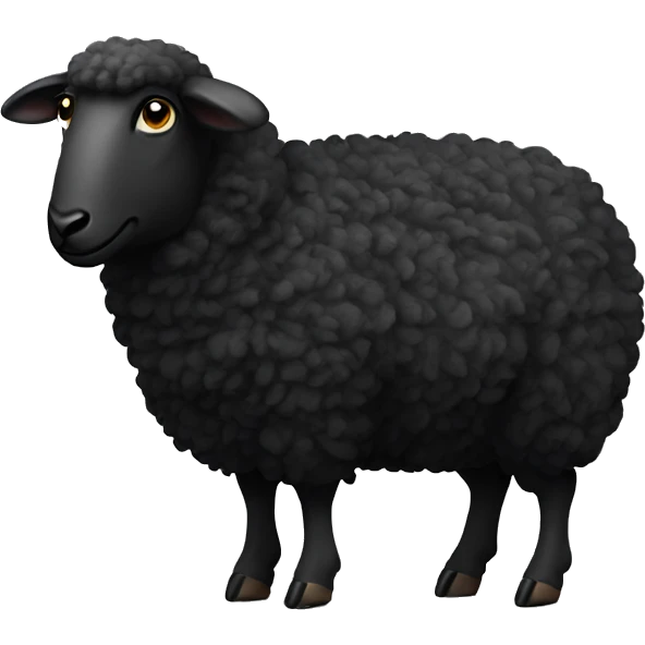 black sheep emoji