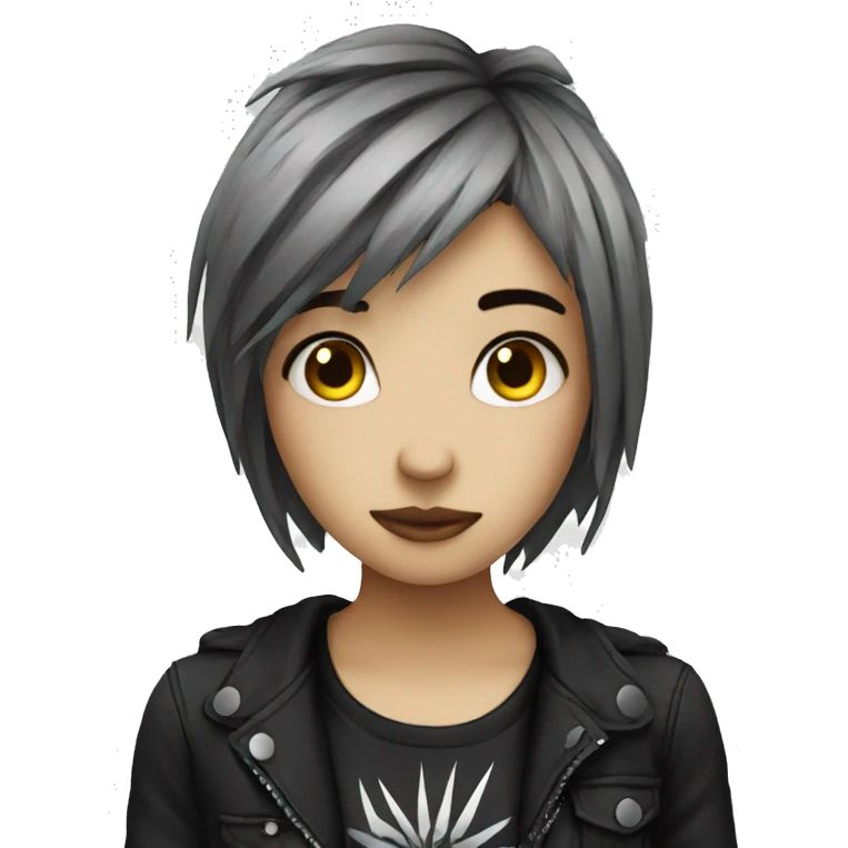 Emo girl emoji