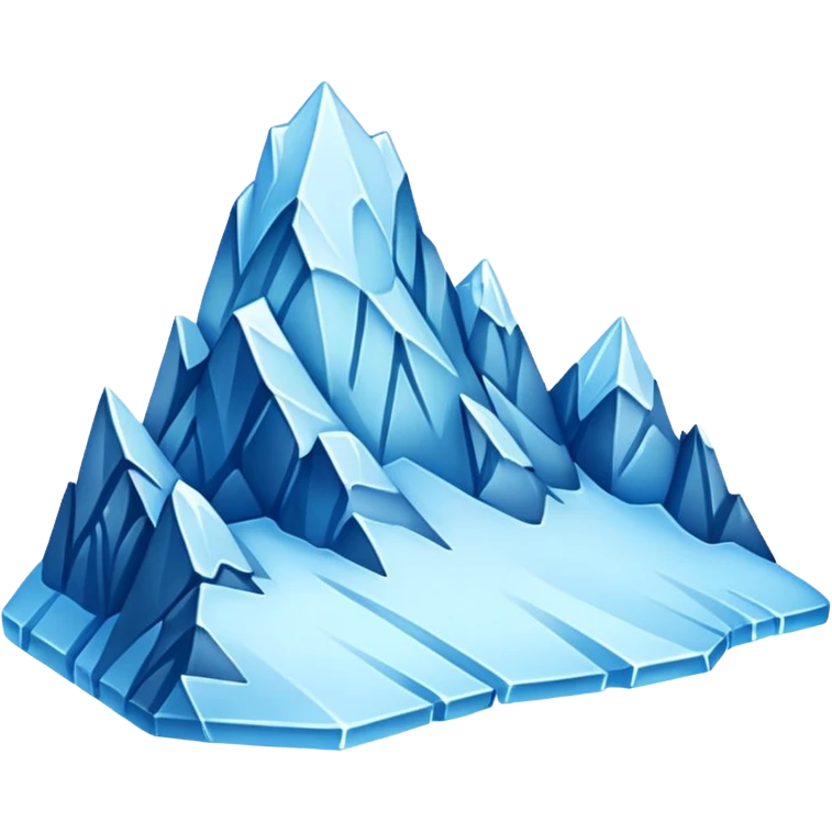 glacier emoji