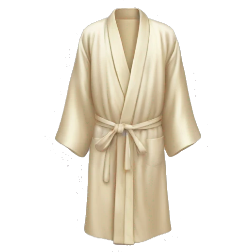 silk robe emoji