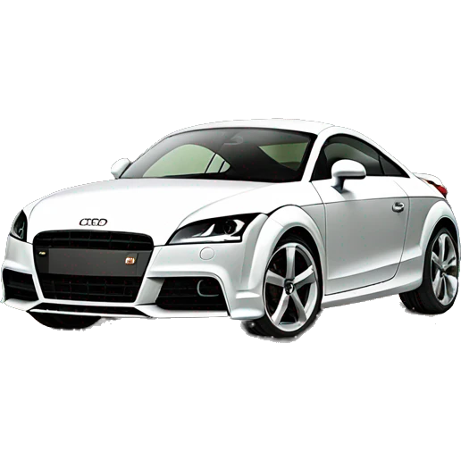 Audi tt in a forest  emoji