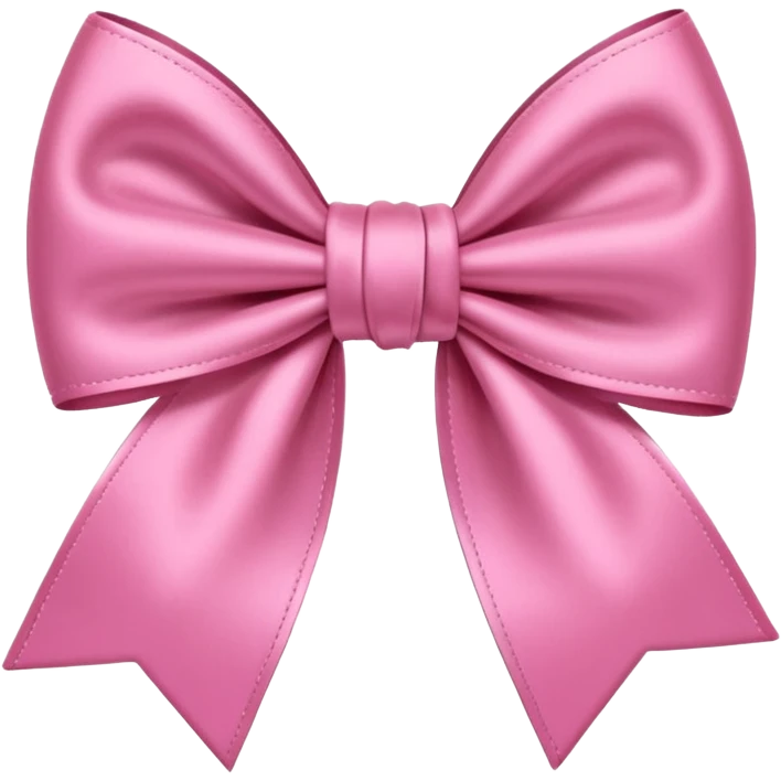 pink bow  emoji