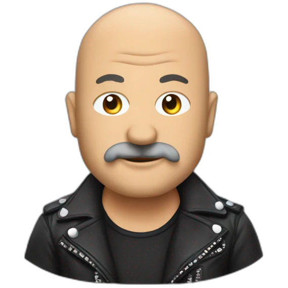 philippe etchebest in a rock band emoji
