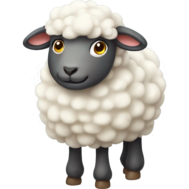 cute sheep emoji