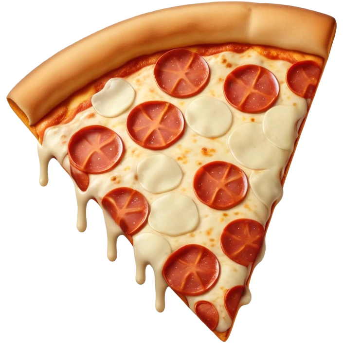 Pizza slice looking cool emoji