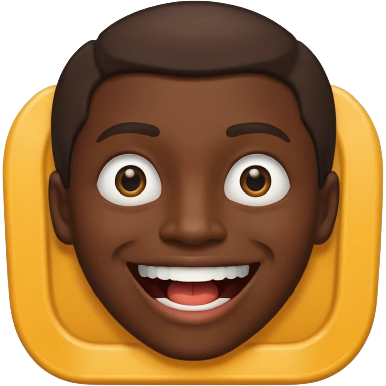 person with a mouth resembling a street gutter emoji