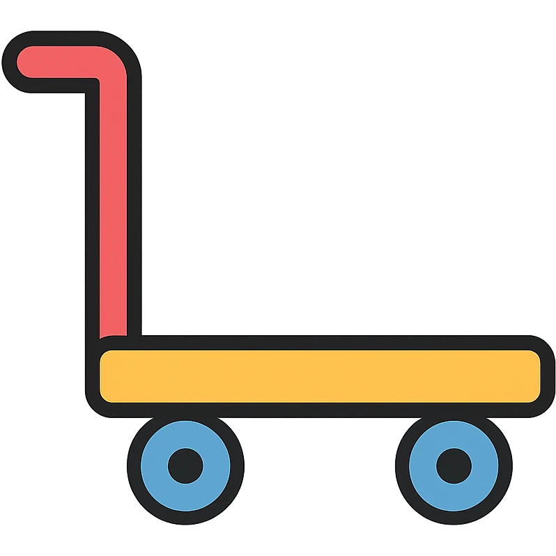 flatbed cart emoji