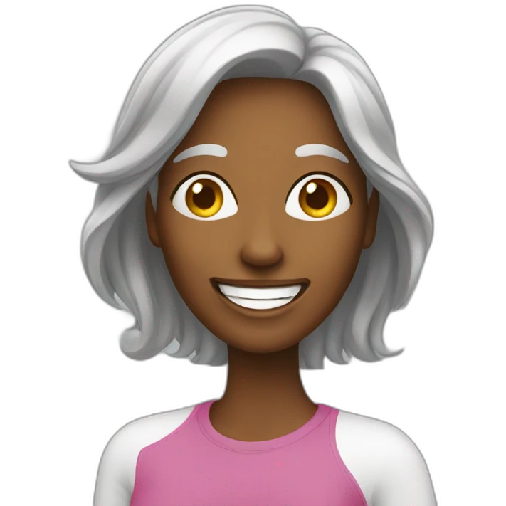 happy woman emoji