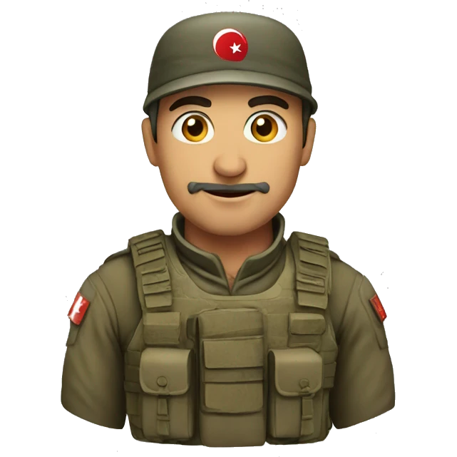 Turkish soldier emoji