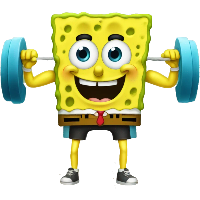 spongebob gym emoji