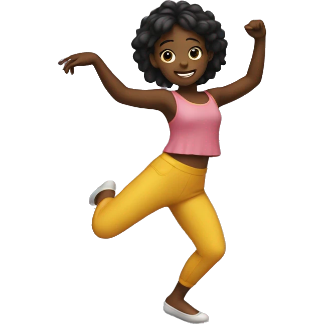 girl dancing emoji