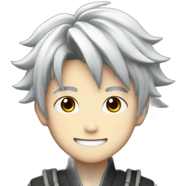 satoru gojo smiling emoji