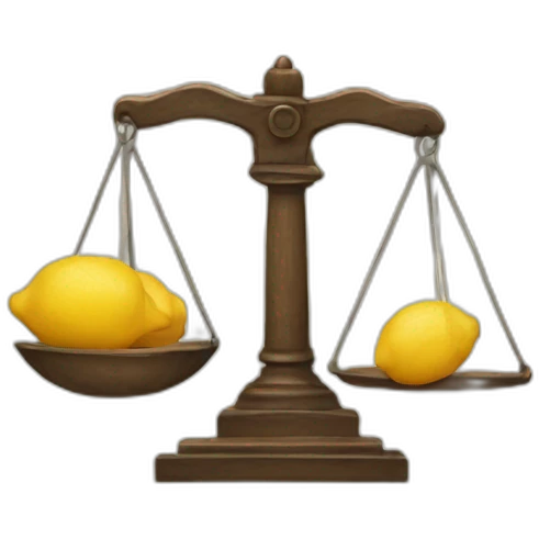 a scale emoji