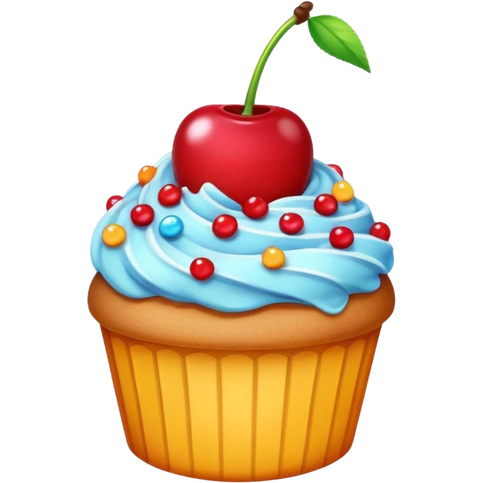 sweet treat with accessories emoji