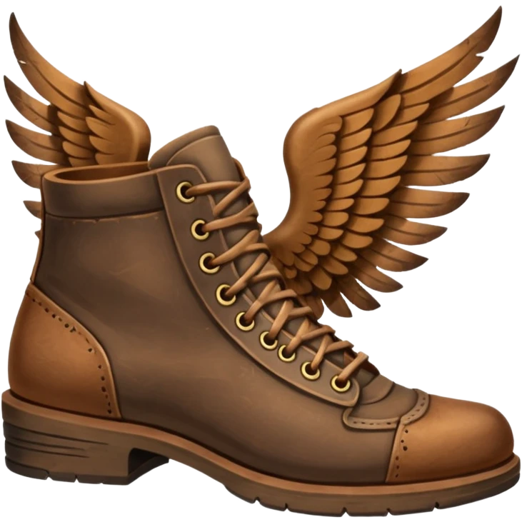 winged shoes emoji