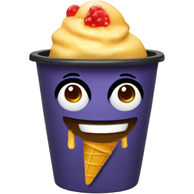 Mangonada ice cream emoji