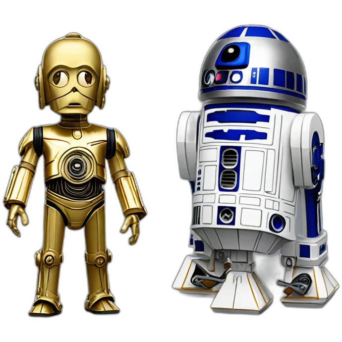 R2d2 et c3po emoji