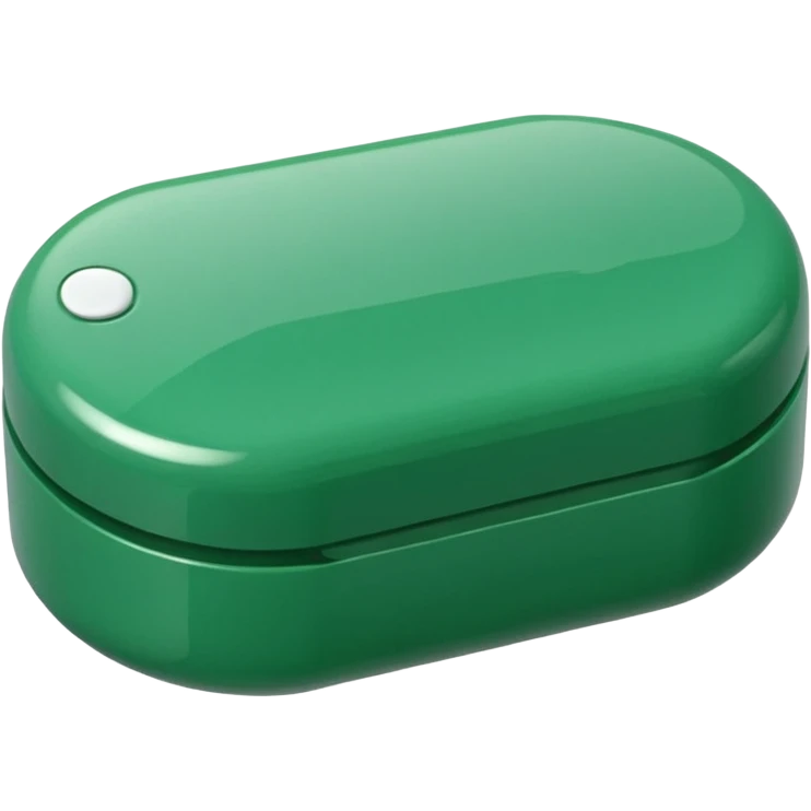 OP 80 Pill: green, round, 10mm emoji