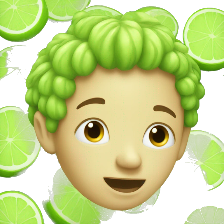 lime appel emoji emoji