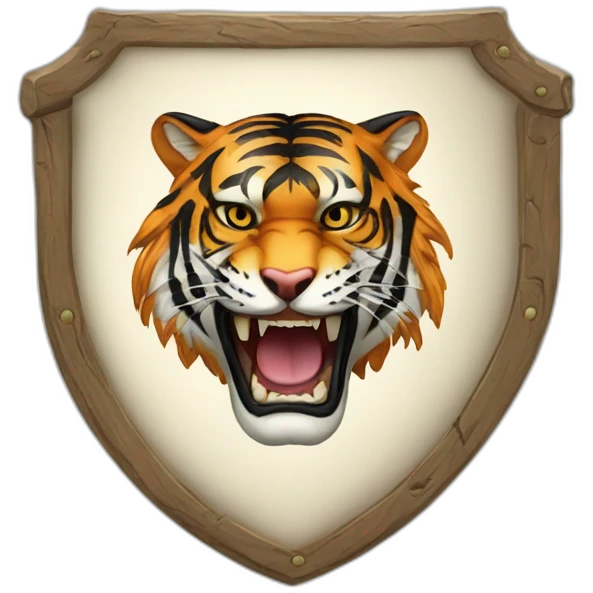 Coat of arm of Tiger  emoji