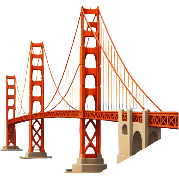 golden gate bridge emoji