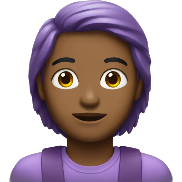 verified status in color purple emoji