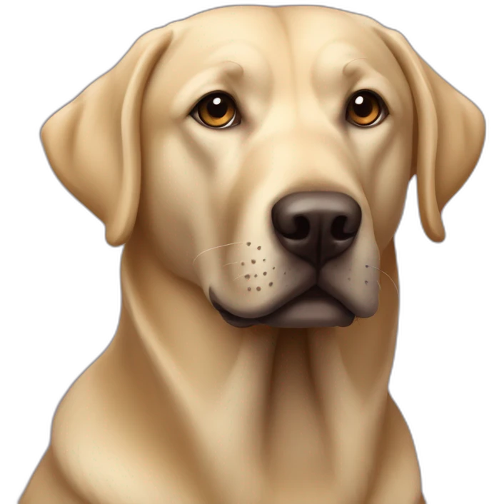 Chien labrador berger noir emoji