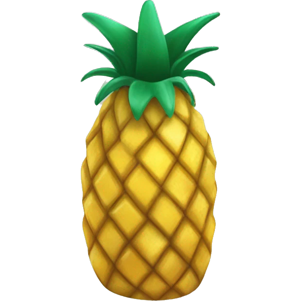 fish tail hat with golden pineapple emoji