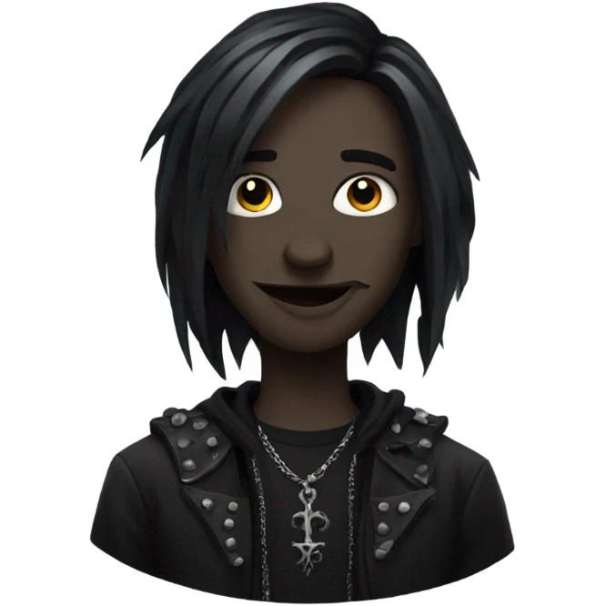 Goth emoji