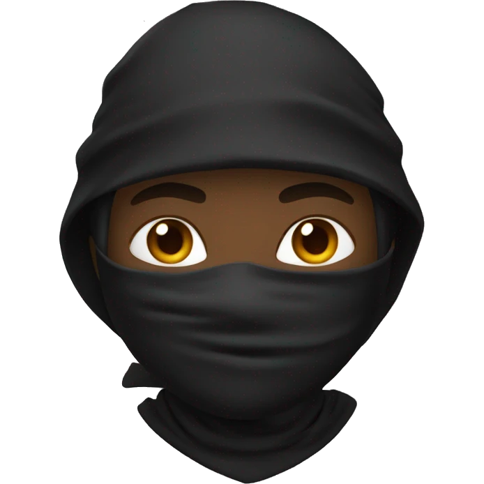 Ninja black emoji