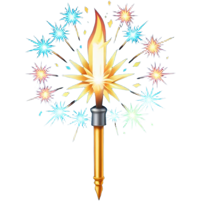 sparklers emoji