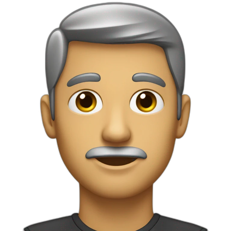 asesora inmobiliaria trigueña con pelo corto negro lacio y ojos negros emoji