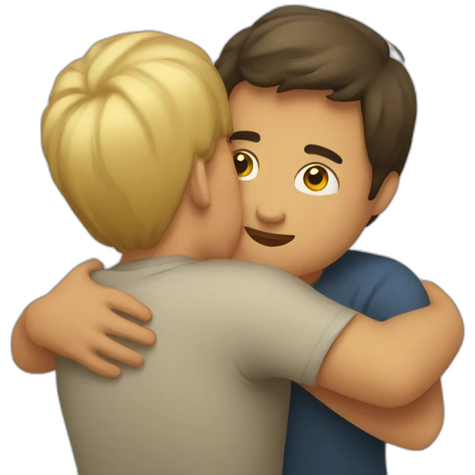 Hug emoji
