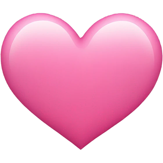 Pink heart emoji