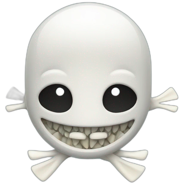 fishbones whith marketing emoji