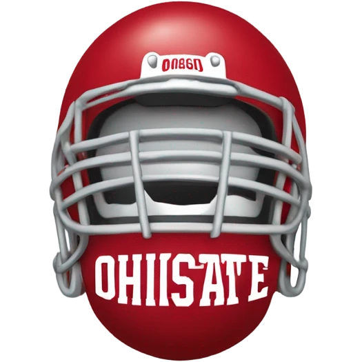 Ohio state buckeyes emoji