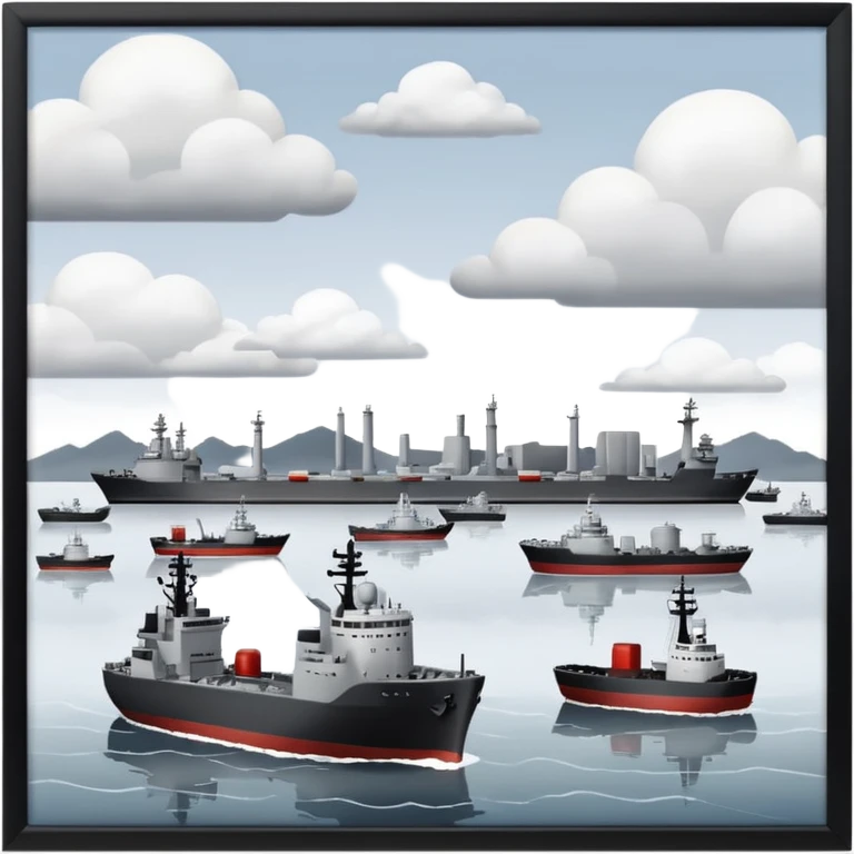 american military port emoji