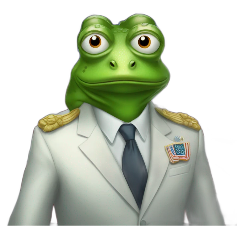 mr frog president future emoji