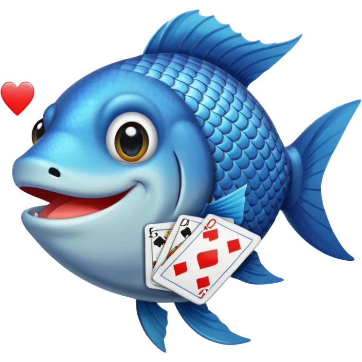 fish poker emoji