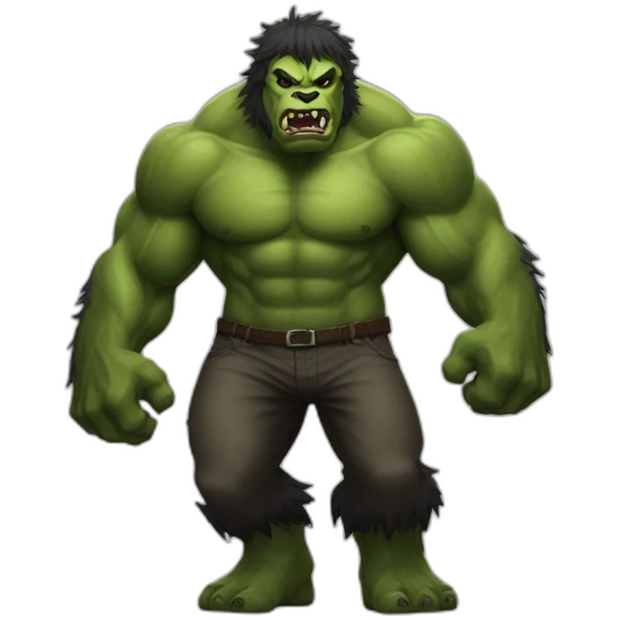 werewolf hulk emoji