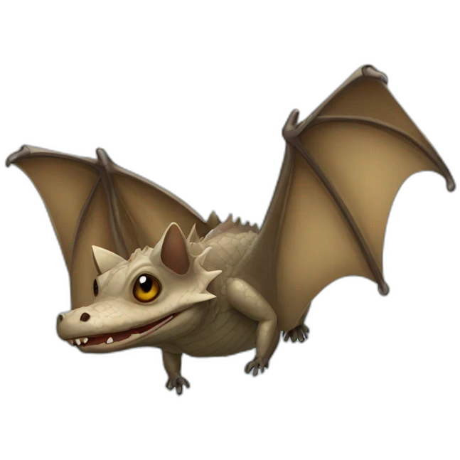 Alligator Bat emoji