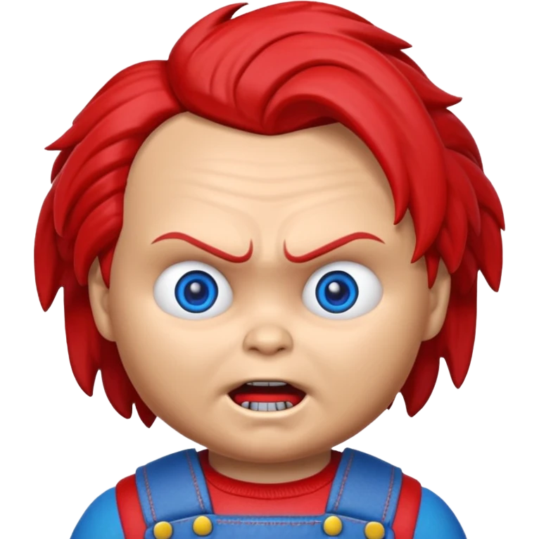 Un emojin de chuky emoji