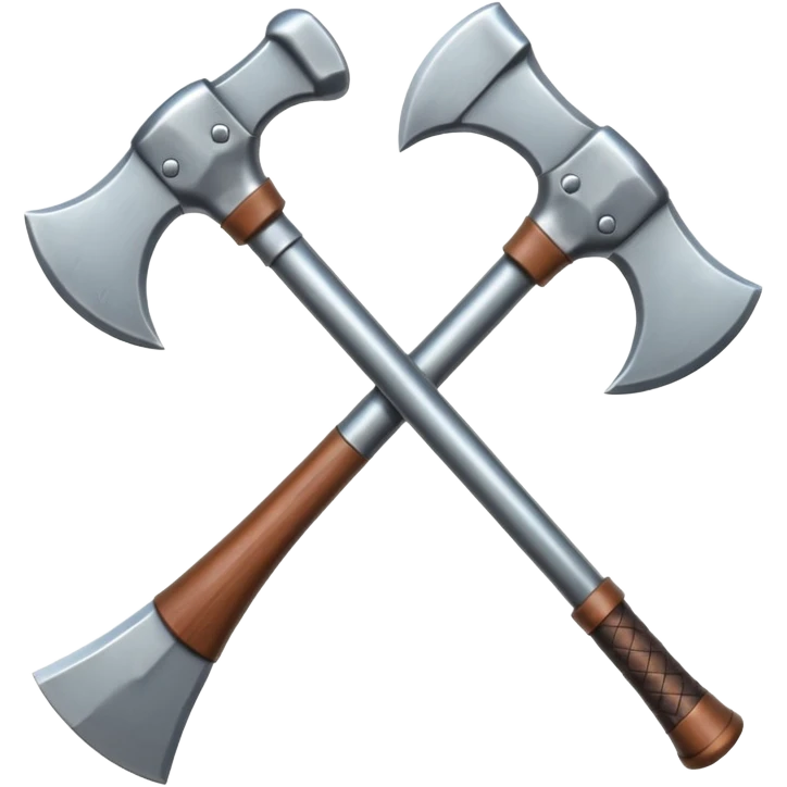 double headed axe emoji