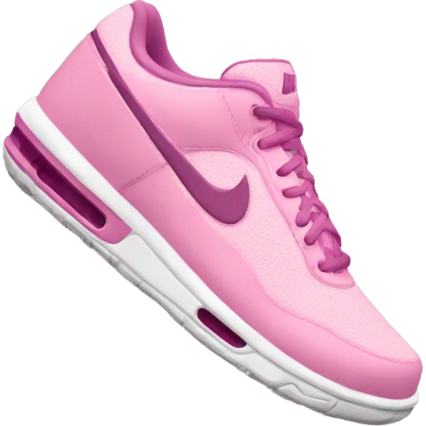 nike shoes pink emoji