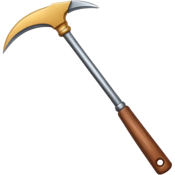 The sickle used by farmers emoji