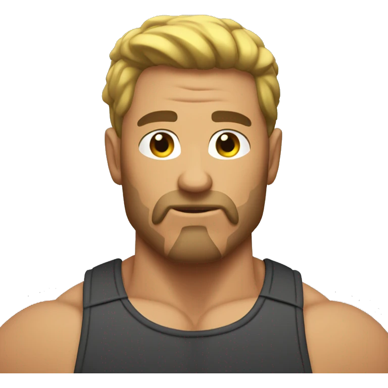 Mec musclé  emoji